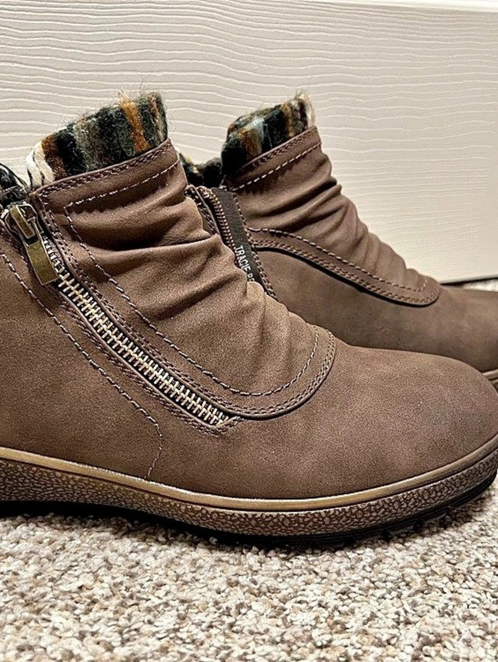 Patrizia Ankle Boots in Brown Like New
